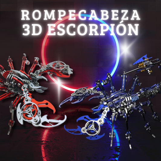 ROMPECABEZAS 3D ESCORPIÓN