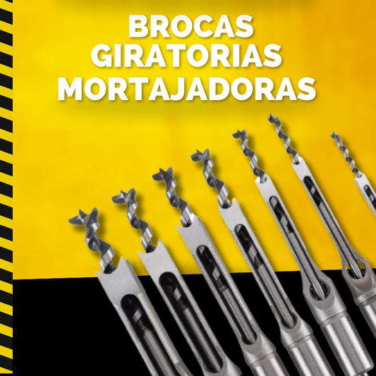 Brocas giratorias Mortajadoras