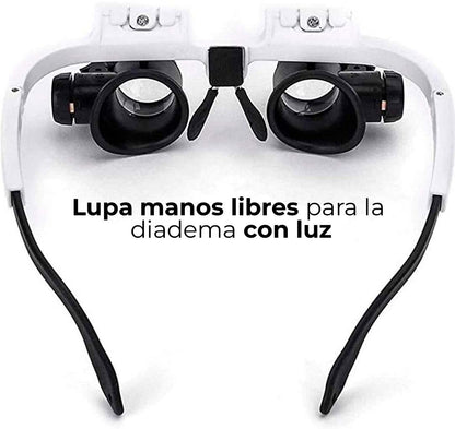 Gafas lentes de lupa