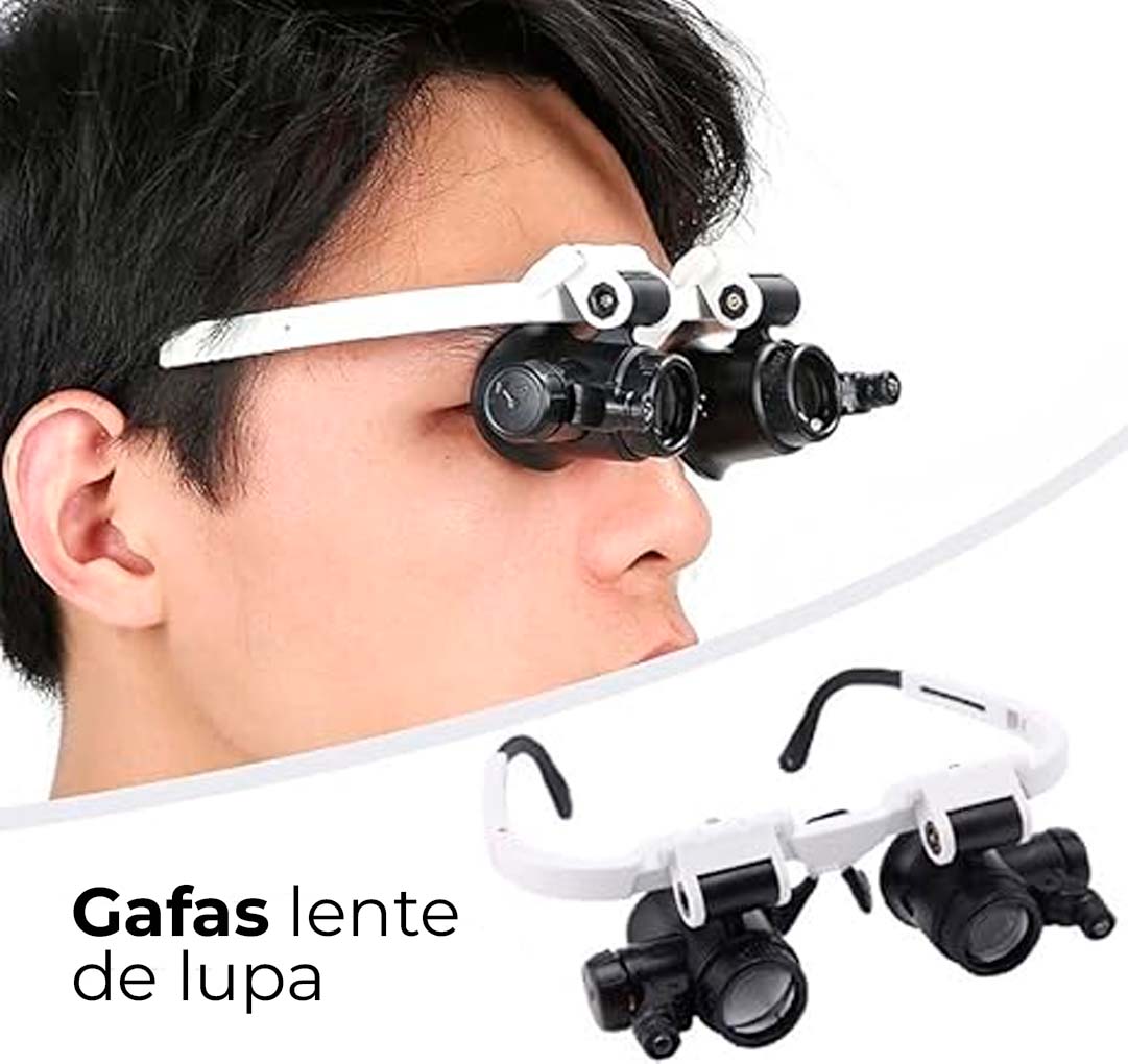 Gafas lentes de lupa