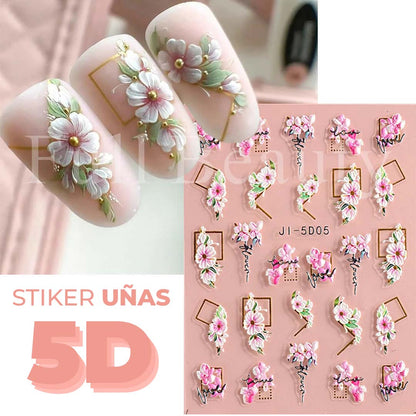 Stikers uñas 5d