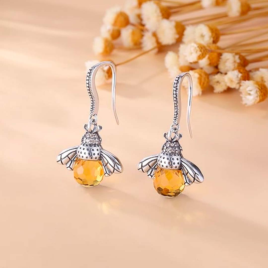 Pendientes de abeja