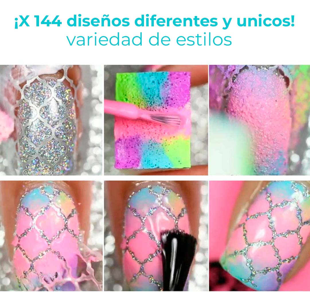 Plantillas para uñas x144